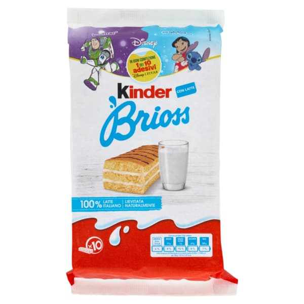 Kinder Brioss, conf. 10 pezzi 270 g – Iper La grande i
