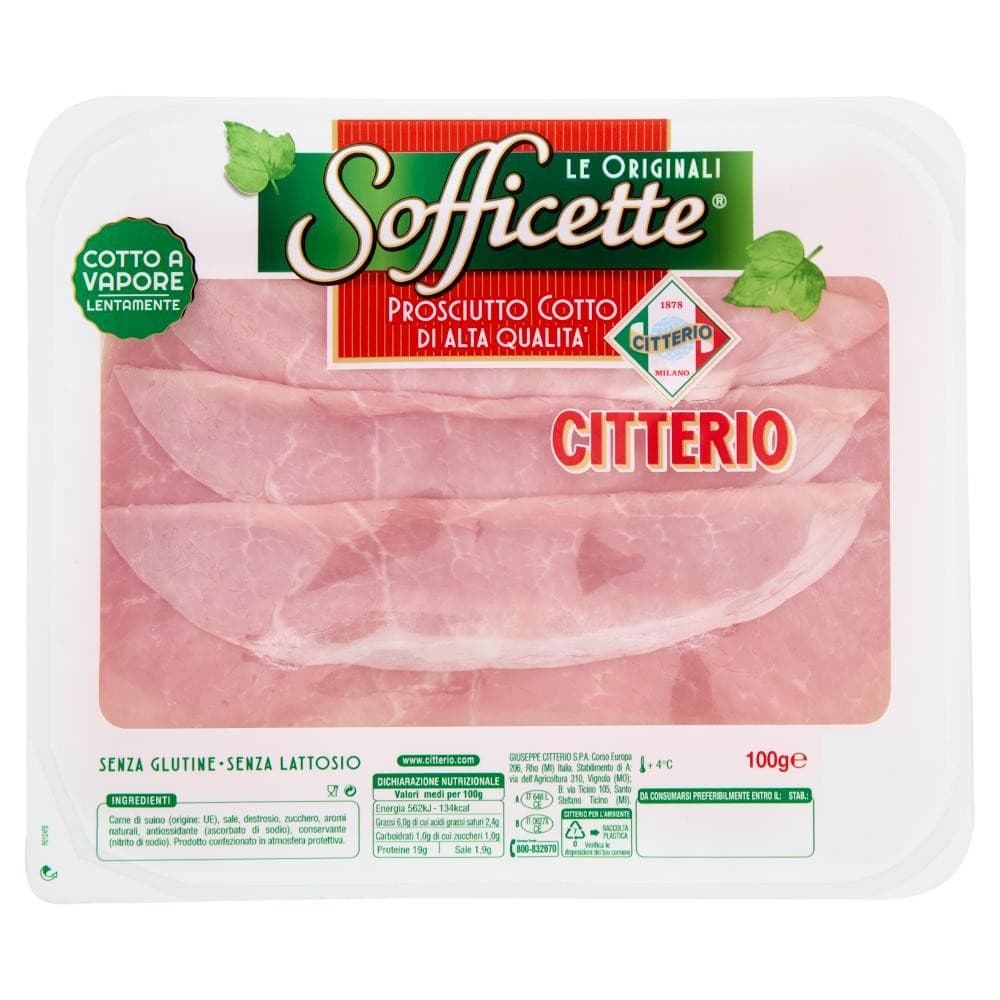 Citterio prosciutto cotto di Alta Qualità, 100 g x2 – Iper La grande i