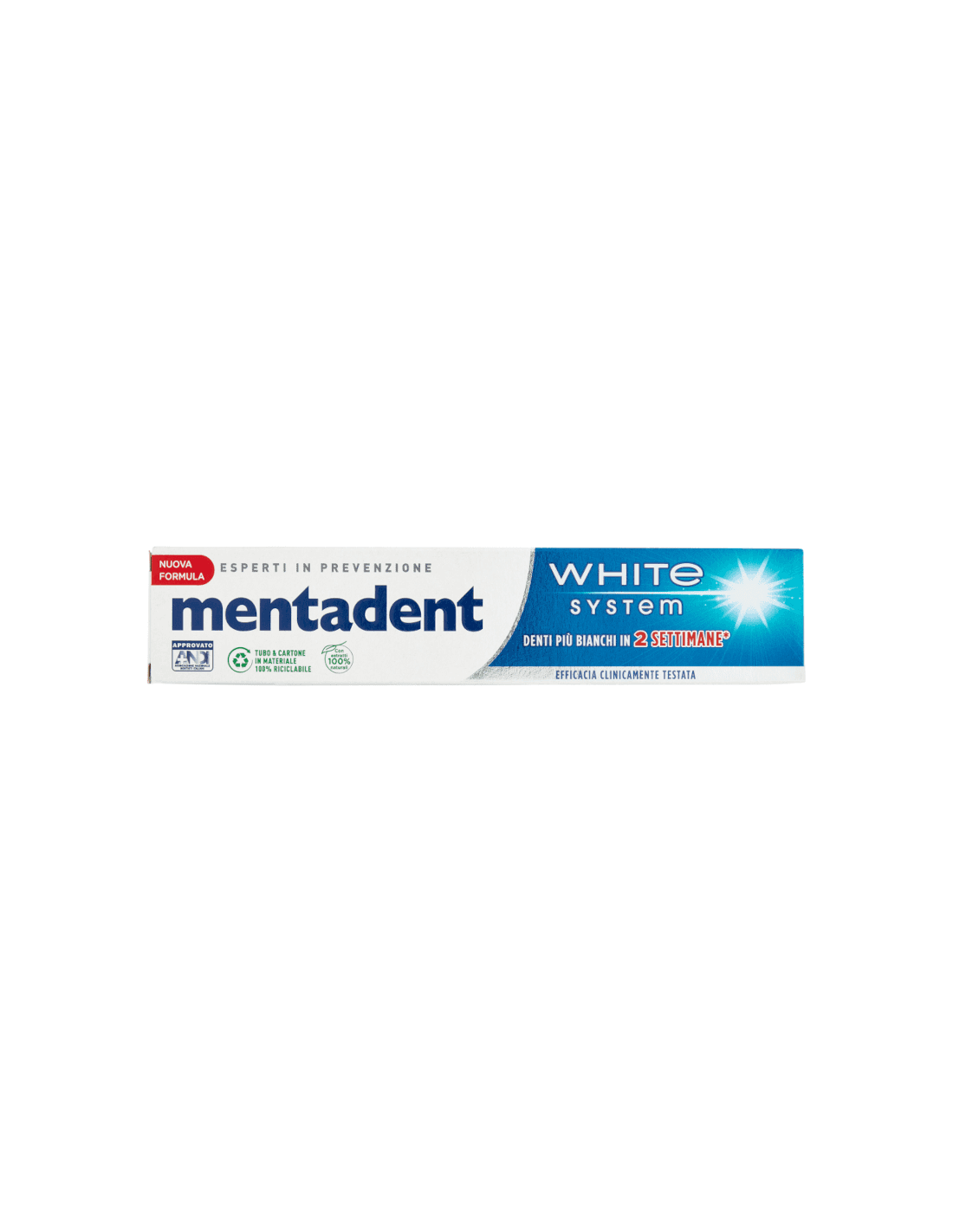 Mentadent dentifricio XXL 85+15 ml in offerta da Risparmio Casa