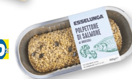 Esselunga Polpettone di salmone ai broccoli, 500 g – Esselunga