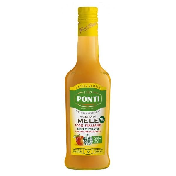 Aceto di mele non filtrato bio Ponti, 50 cl – Panorama