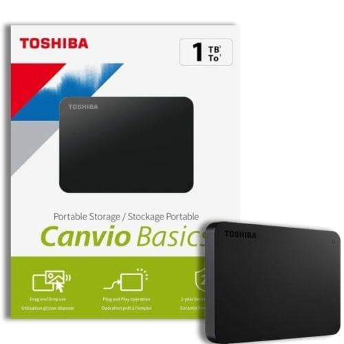 Toshiba Hard Disk HDTB510EK3AA-HDD 2.5" 3.0, 1 TB – Euronics