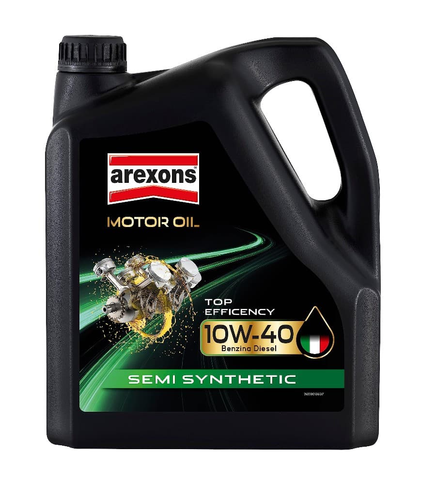 Olio lubrificante per auto semi sintetico 10W40 Arexons, L 4 – Bennet