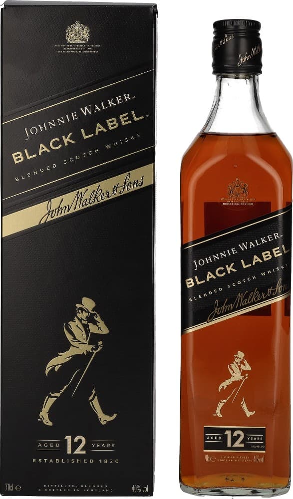 Whisky Johnnie Walker Black Label, 700 ml – Carrefour
