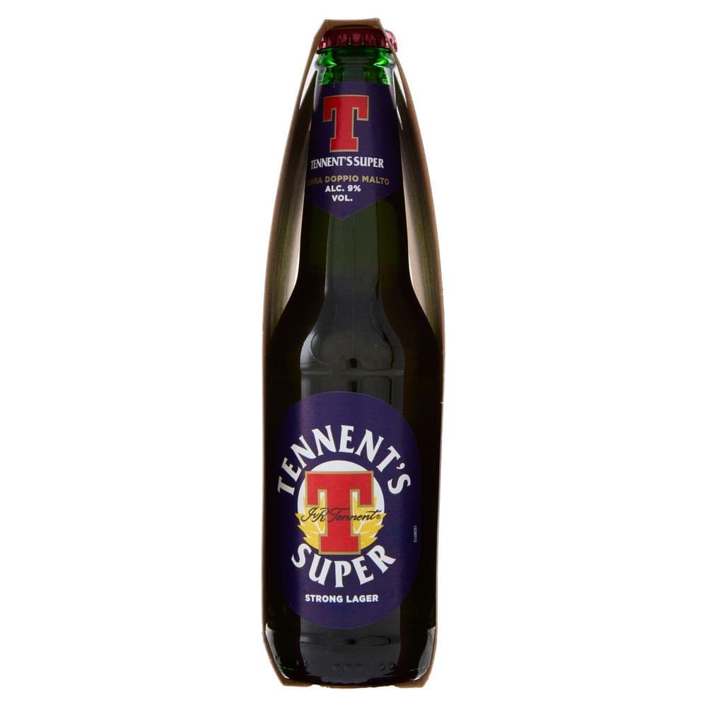 Tennent's Super strong lager birra doppio malto, 0,355 l – Lidl