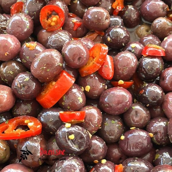 Olive nere Grecia piccanti – Bennet