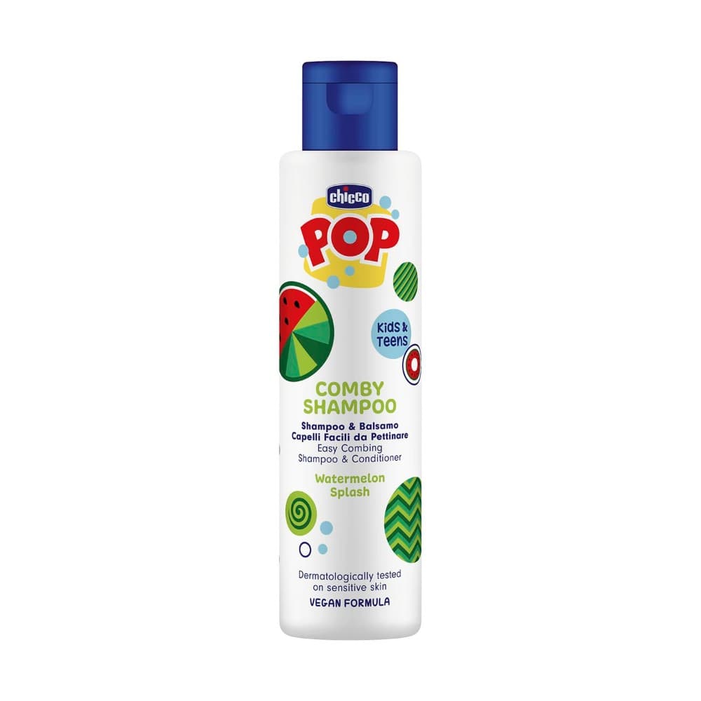 Chicco Pop shampoo e balsamo 2in1 alla frutta 250 ml in offerta da Dm