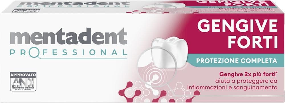 Mentadent Professional dentifricio gengive forti, 75 ml – Lidl