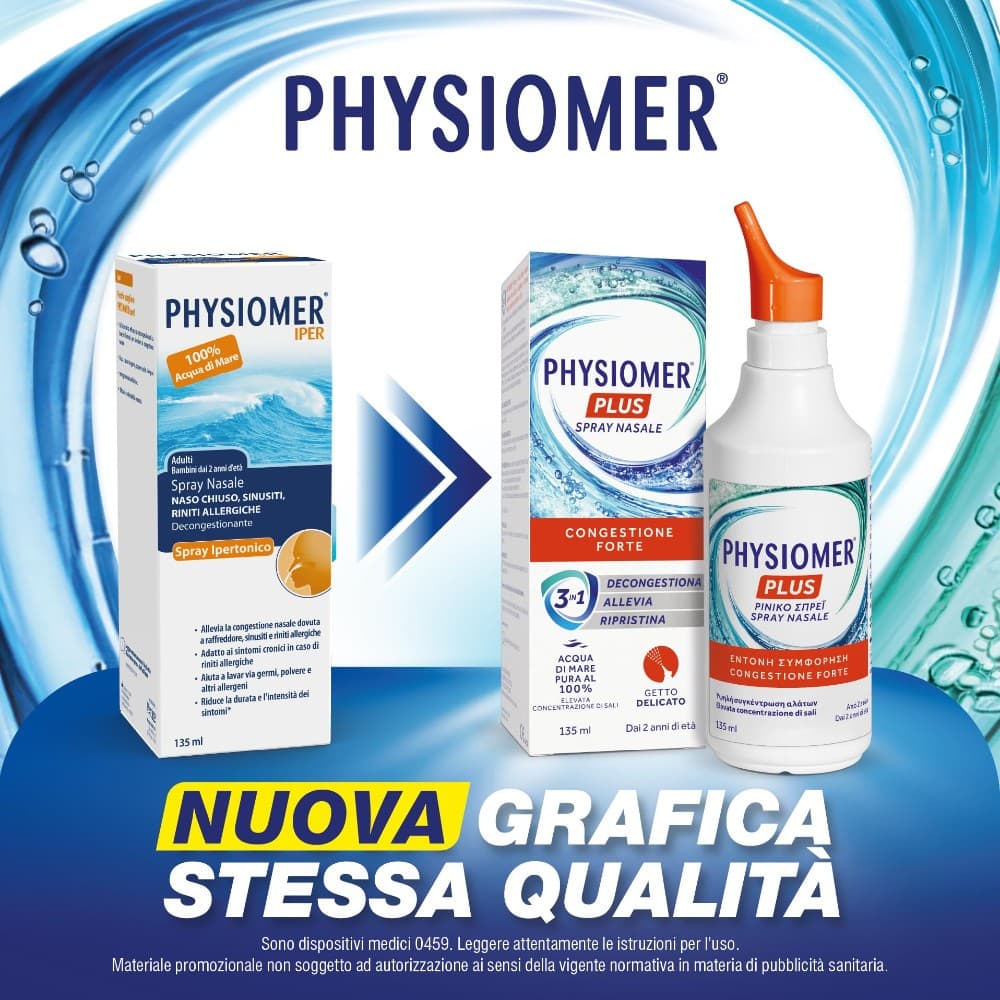 Physiomer Plus spray nasale, 135 ml – Esselunga