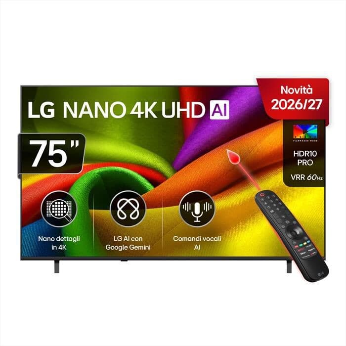 LG Smart TV LED Nano AI 75NU900B6LA, 75" – Euronics