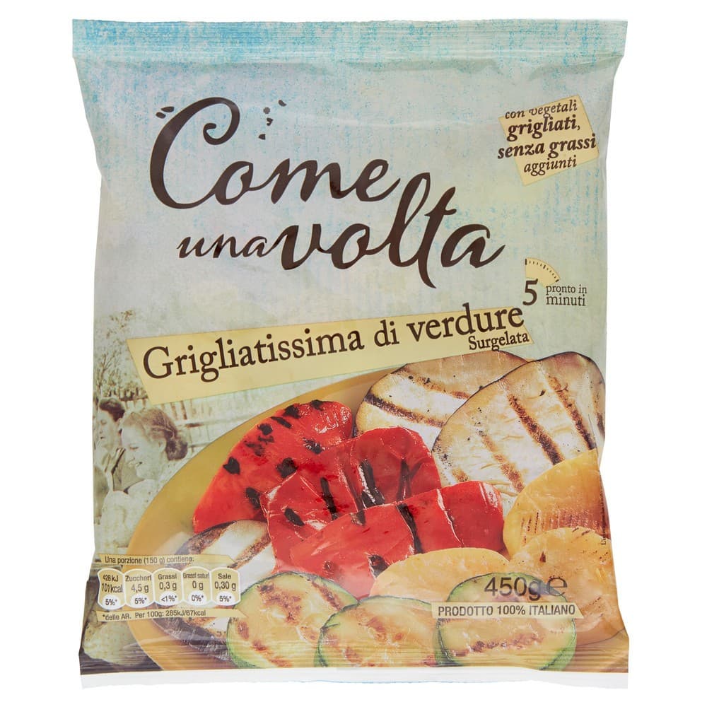 Si fa Bontà grigliatissima di verdure, 450 g – Dpiù