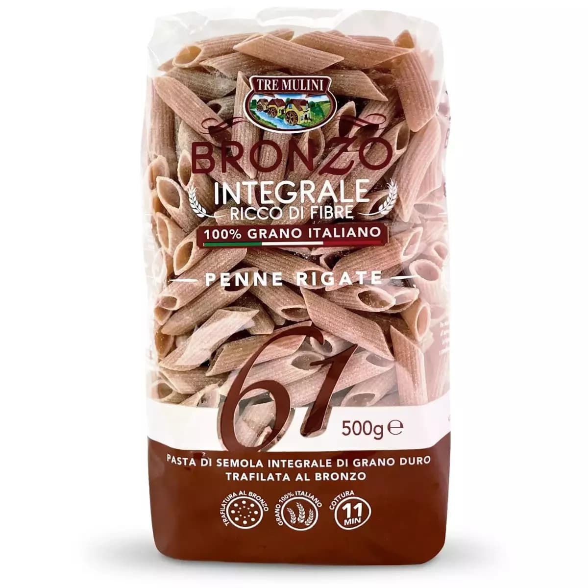 Pasta integrale trafilata al bronzo 500 g Grandi in offerta da Eurospin