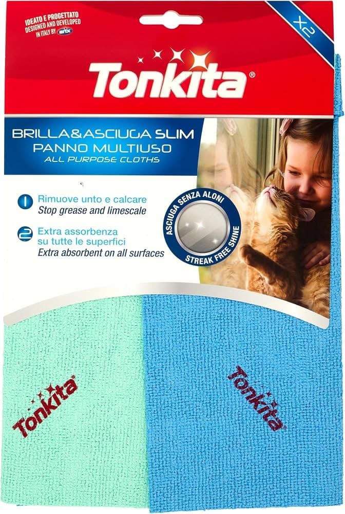Tonkita Panni Brilla&Asciuga, Conf. 2 pz – Carrefour