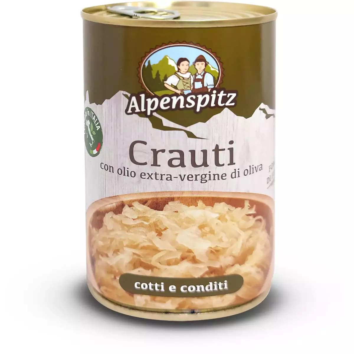 Crauti cotti e conditi, 385 g Alpenspitz – Eurospin