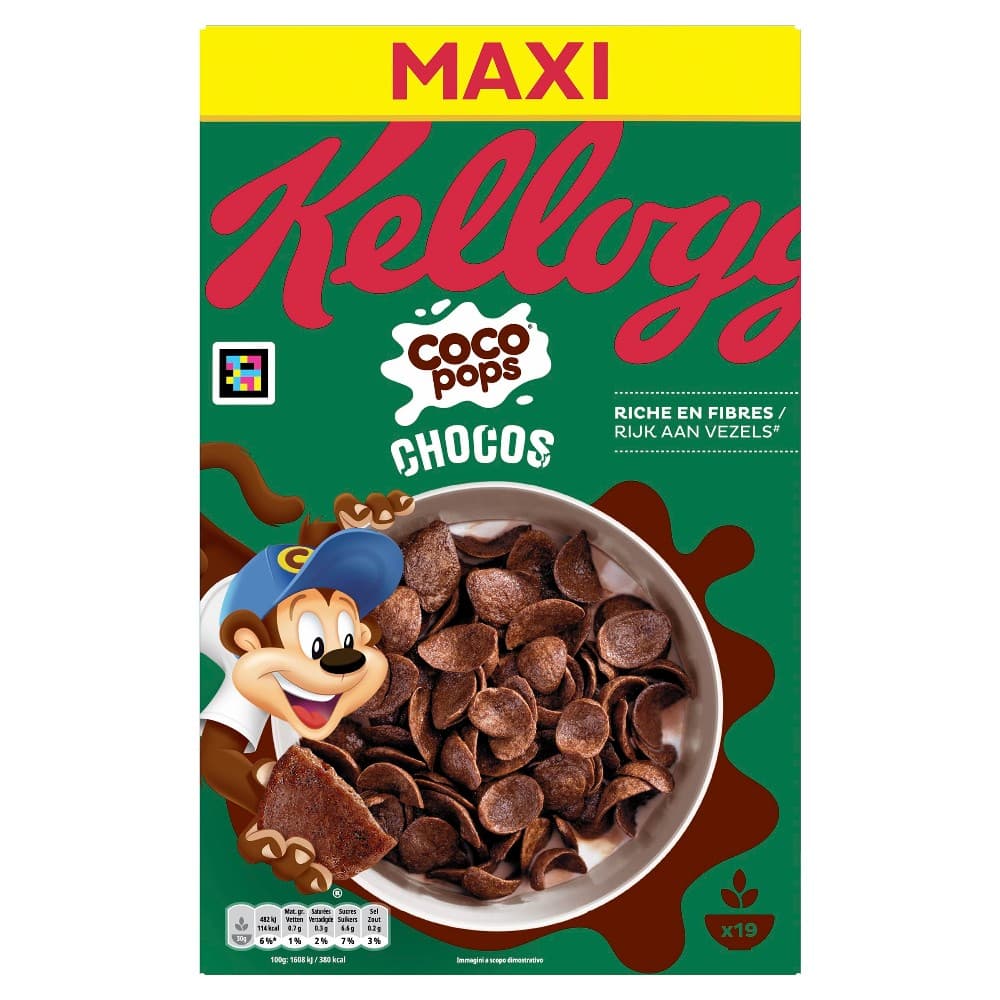 Coco Pops Barchette, 580 g Kellogg's – Carrefour