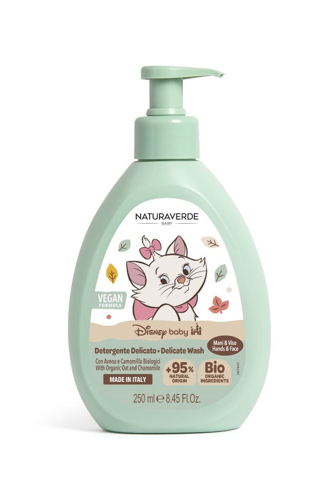 Baby detergente delicato mani & viso Disney Baby Naturaverde, 250 ml – Bennet