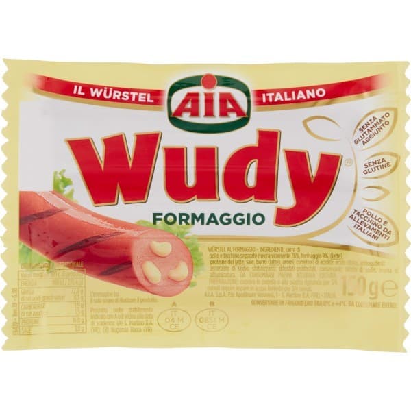 Würstel al formaggio Wudy Aia, 150 g – Carrefour