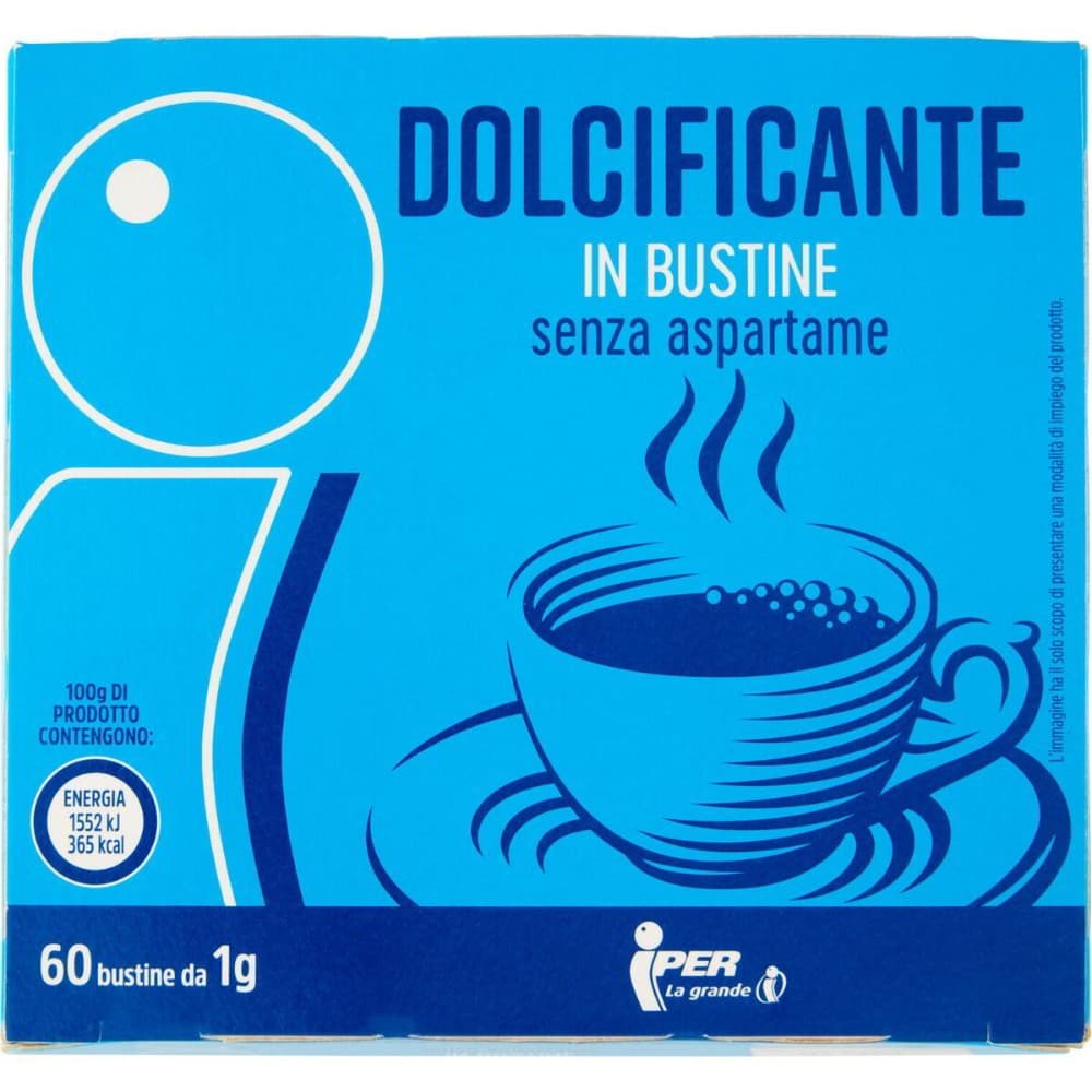 Iper Linea Dolcificanti, da 15 g a 500 g – Iper La grande i