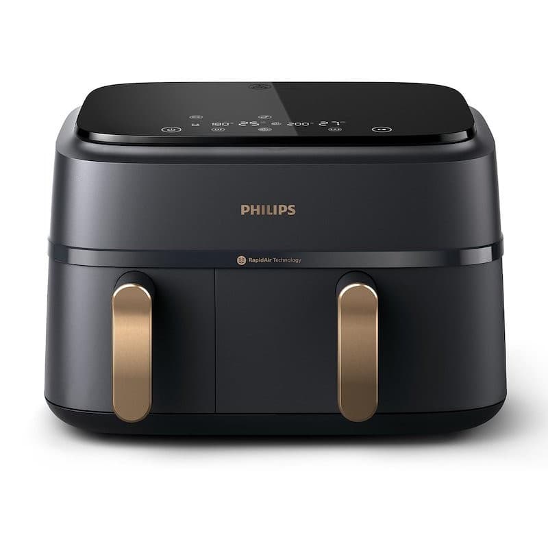 Friggitrice ad aria doppio cestello Philips in offerta da MediaWorld