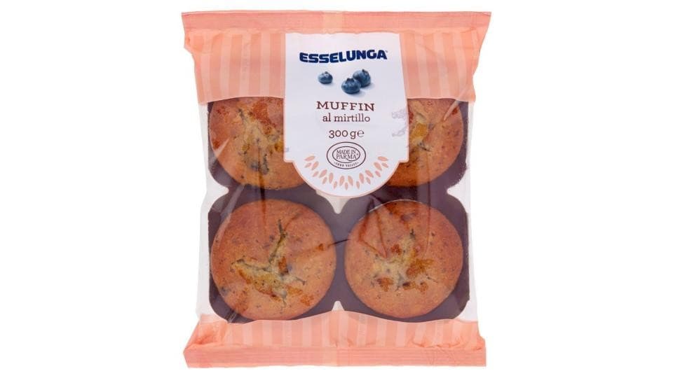 Muffin al mirtillo Esselunga, 300 g – Esselunga