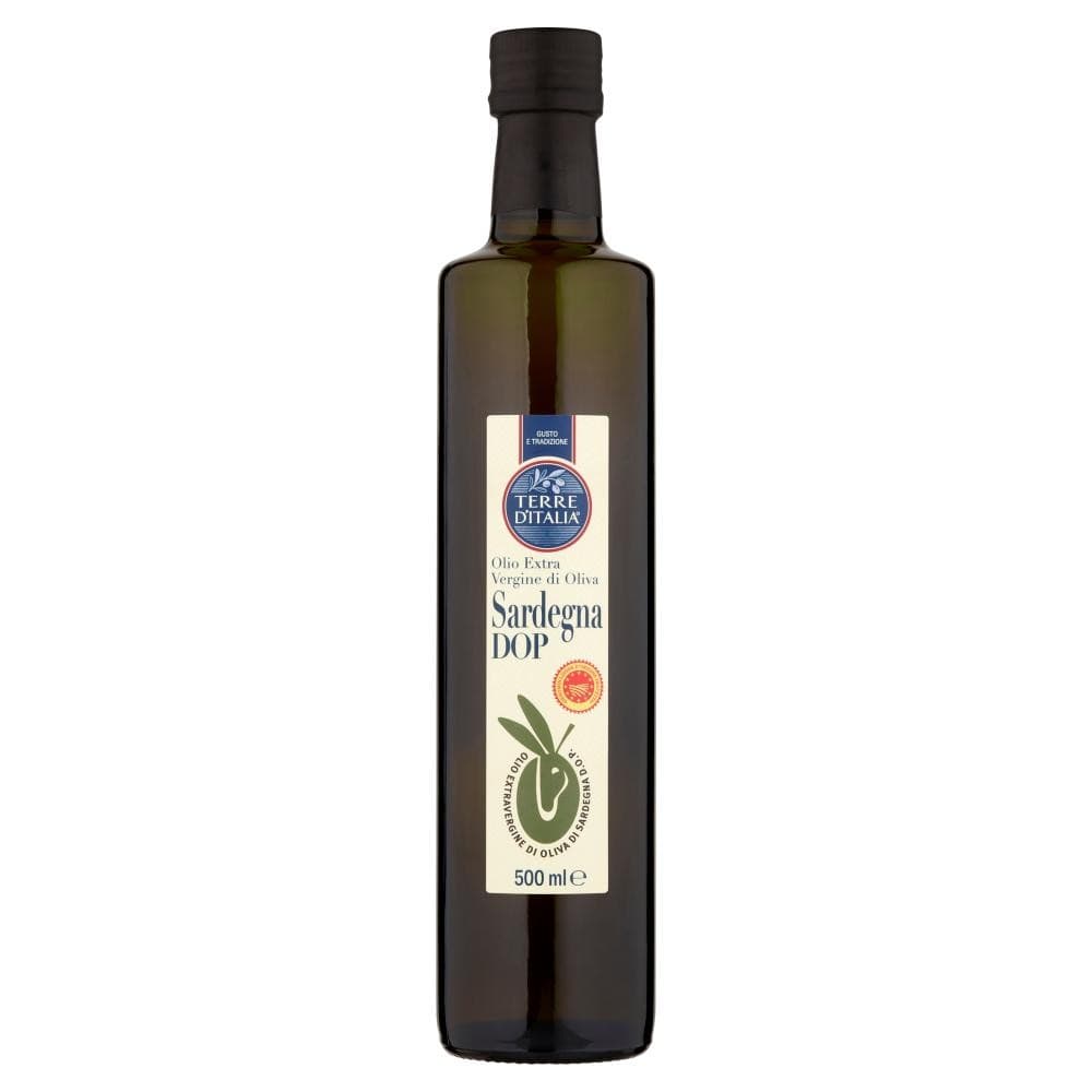 Olio Extra Vergine di Oliva Sardegna DOP, 500 ml Terre d'Italia – Carrefour