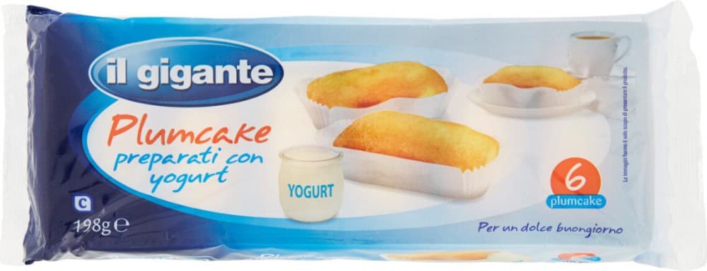 il gigante Plumcake, 198 g – Il Gigante