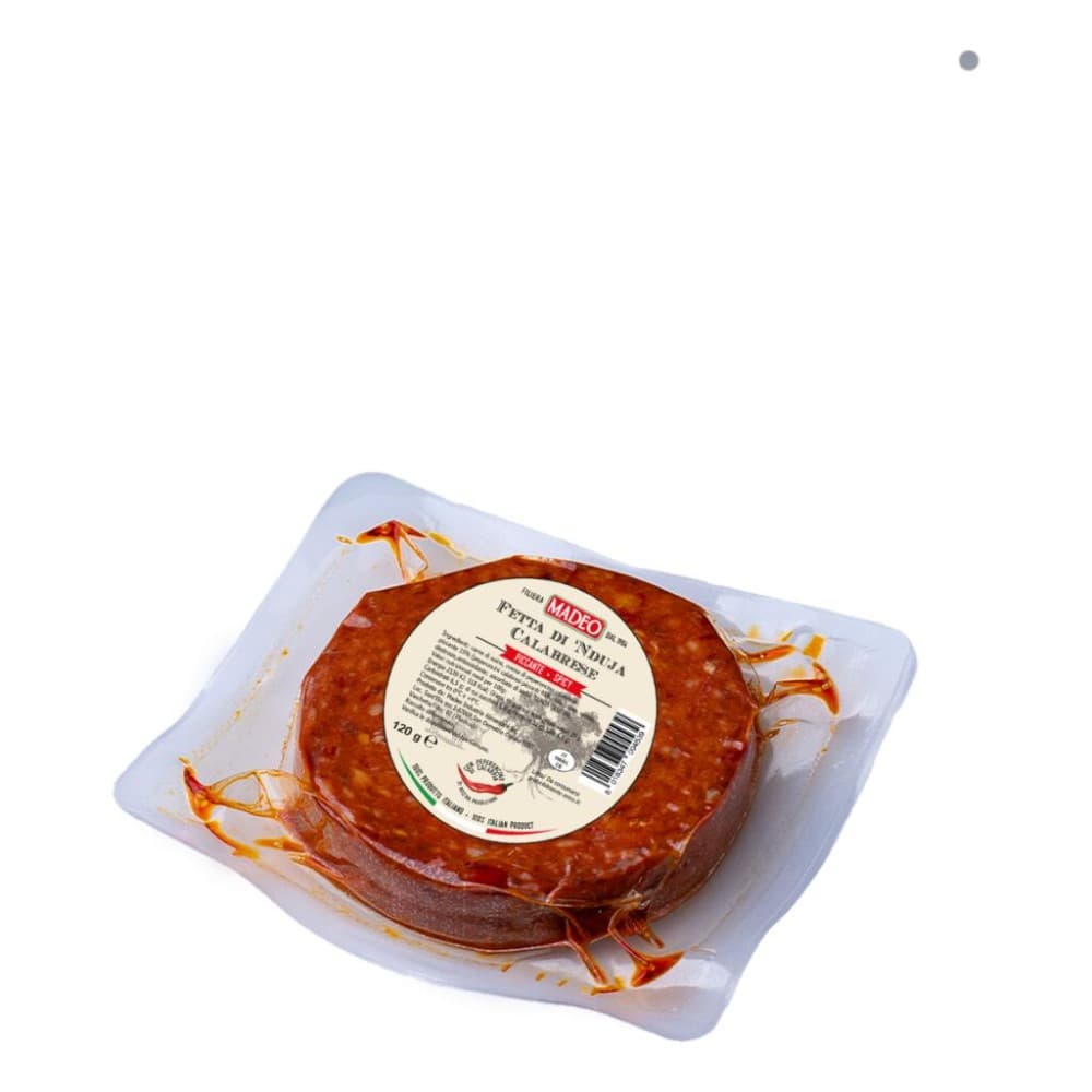 Fetta di 'Nduja Calabrese Piccante, 120 g – Carrefour