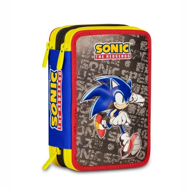 Astuccio 3 zip Sonic Seven in offerta da Iper La grande i