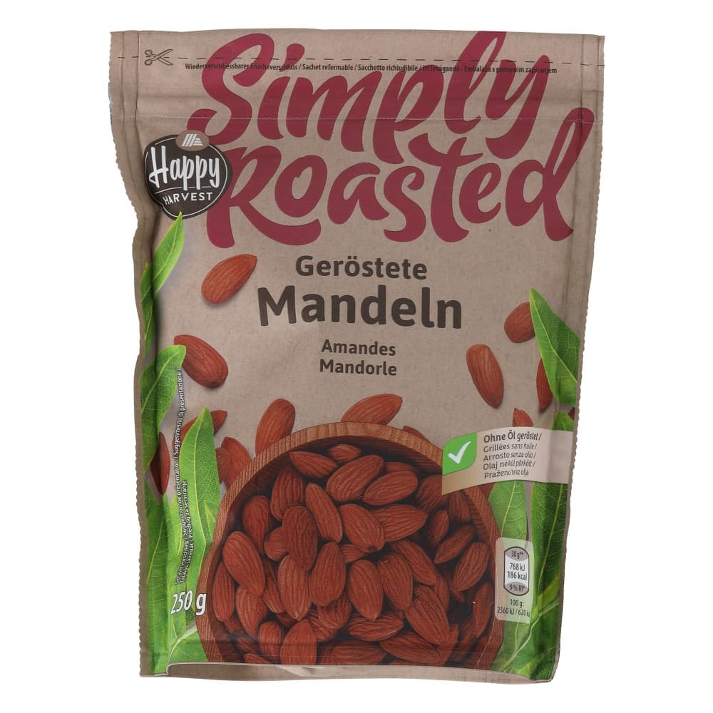 Frutta secca tostata 250/200 g Happy Harvest in offerta da ALDI