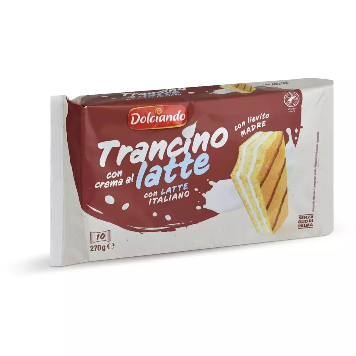 Trancino Dolciando con crema al latte 270 g in offerta da Eurospin