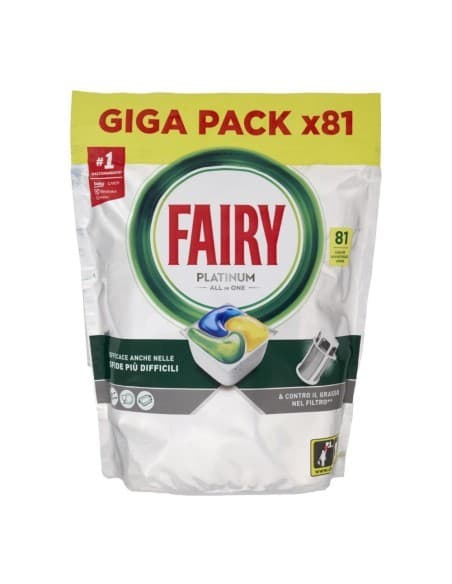 Detersivo pre-dosato Fairy, 60, 71, 81 o 90 caps – Iper La grande i