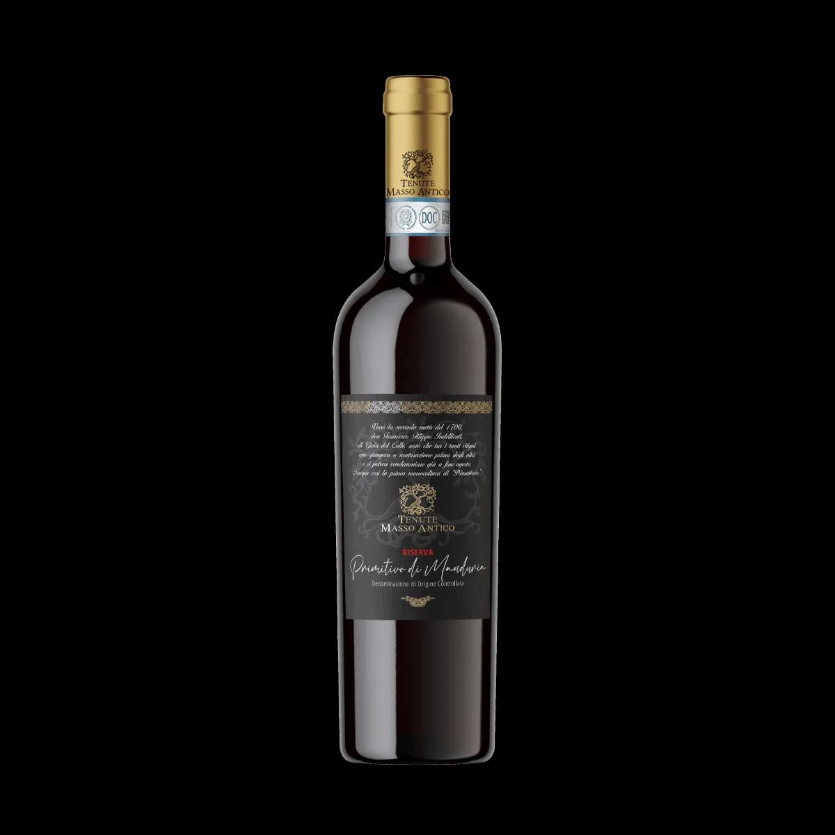 Primitivo di Manduria DOC 1922 Riserva, 750 ml – Bennet