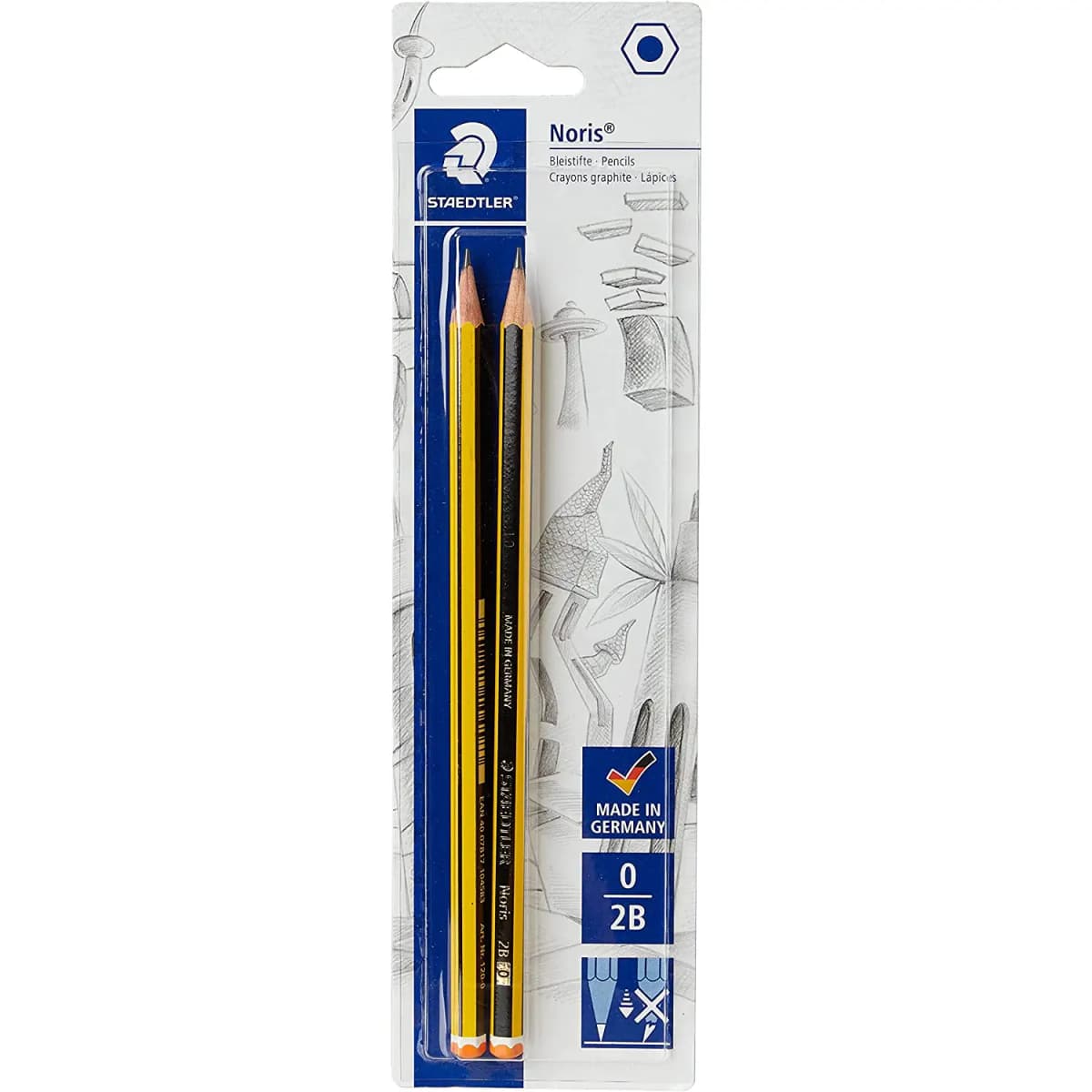 Matite in grafite Noris Staedtler 2 pezzi in offerta da Coop