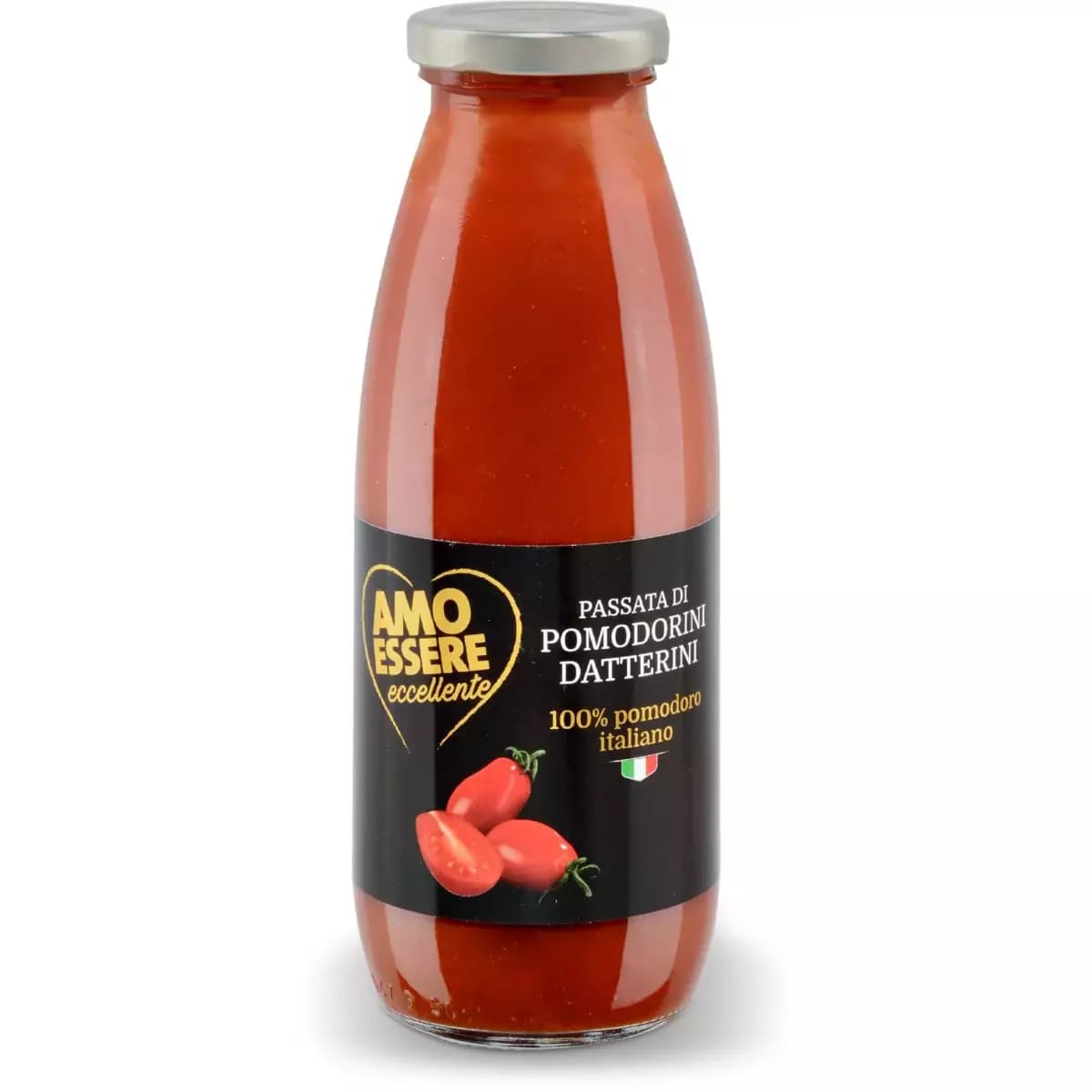 Amo Essere passata di pomodorini datterini, 500 g – Eurospin