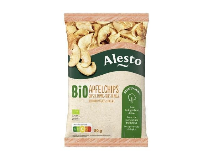 Alesto Chips di mela bio, 80 g – Lidl