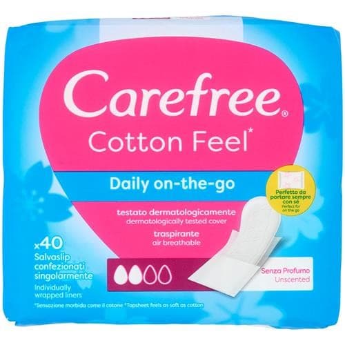 Salvaslip Cotton Feel CareFree 40 pezzi in offerta da Carrefour