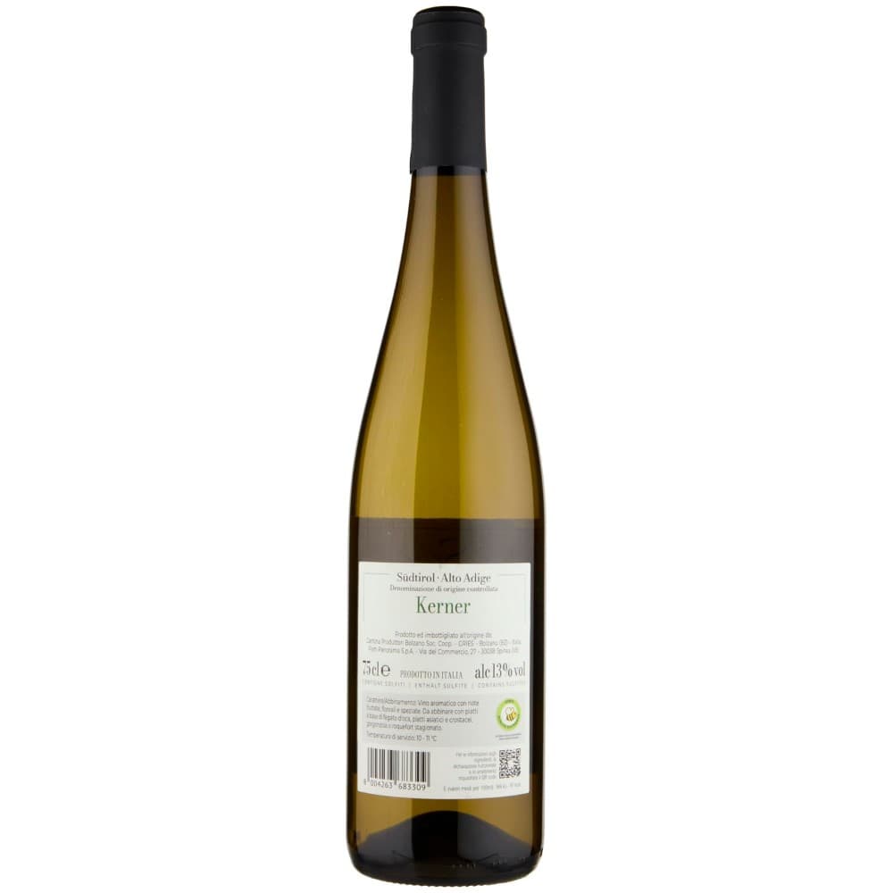 Vini Alto Adige Doc Von Steiner Sauvignon o Kerner, cl 75 – Panorama