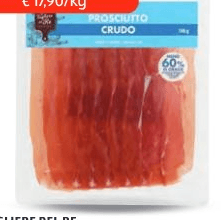 Il Tagliere del Re Prosciutto Crudo 100 g in offerta da ALDI