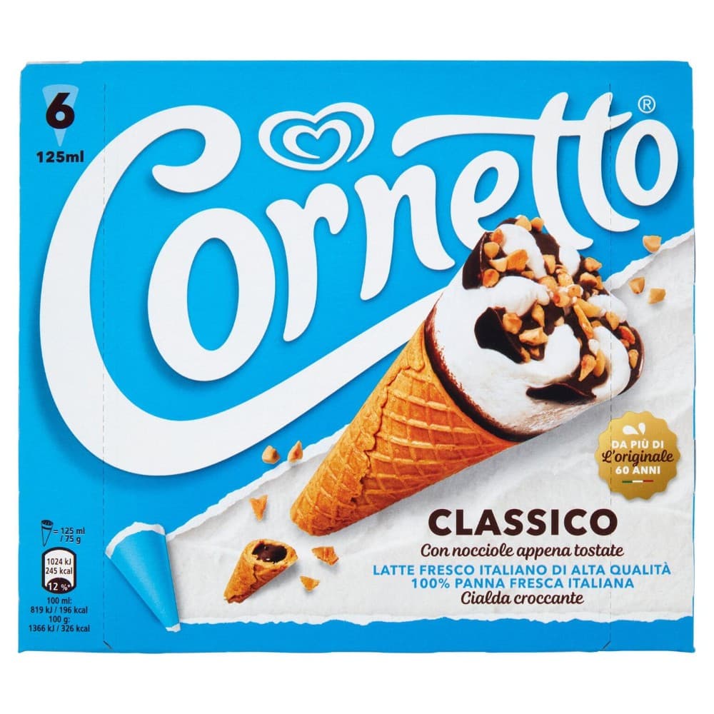 Cornetto Algida 450/456 g in offerta da Panorama