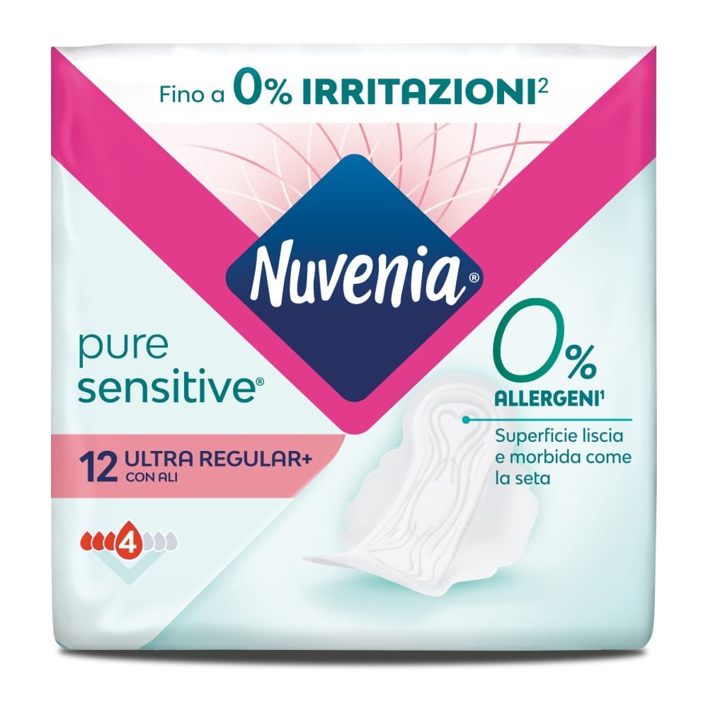 Assorbenti con ali Pure Sensitive Nuvenia – Panorama