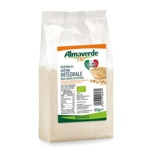 Farina di avena integrale macinata a pietra Almaverde Bio, 500 g – Panorama