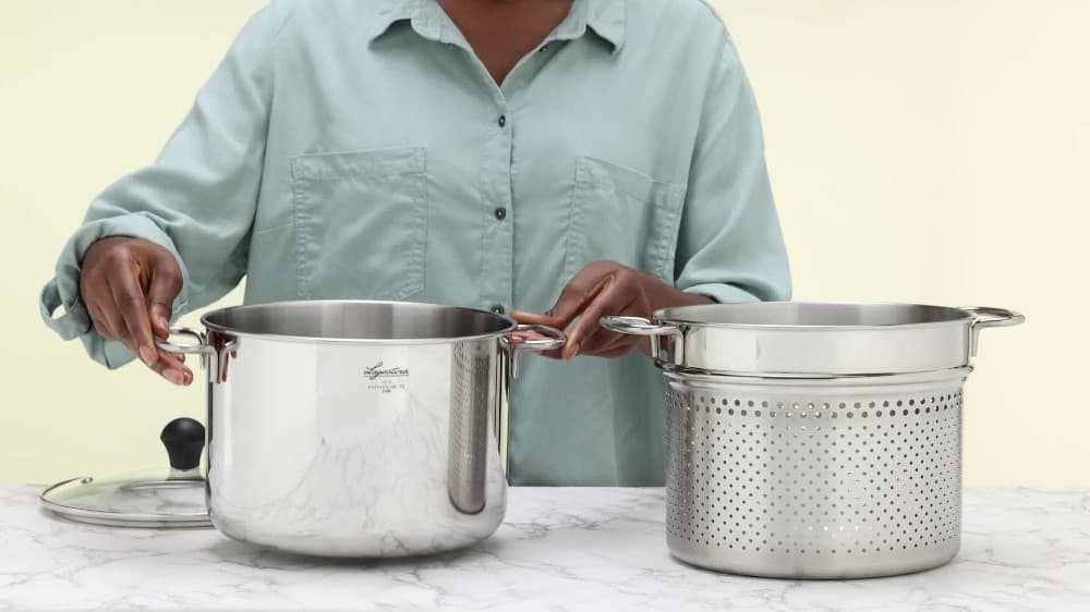 Pastaiola con coperchio Ø 20 cm in offerta da Esselunga