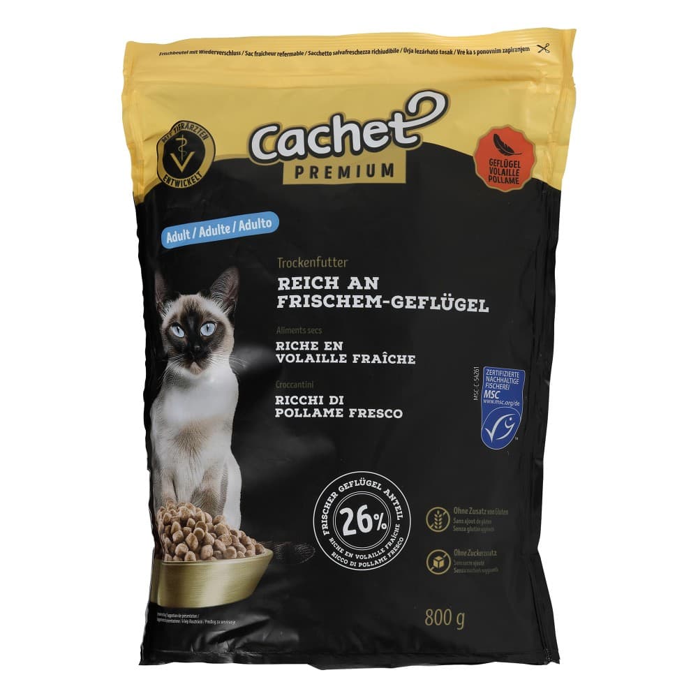 Cachet Premium Crocchette per gatti, 800 g – ALDI