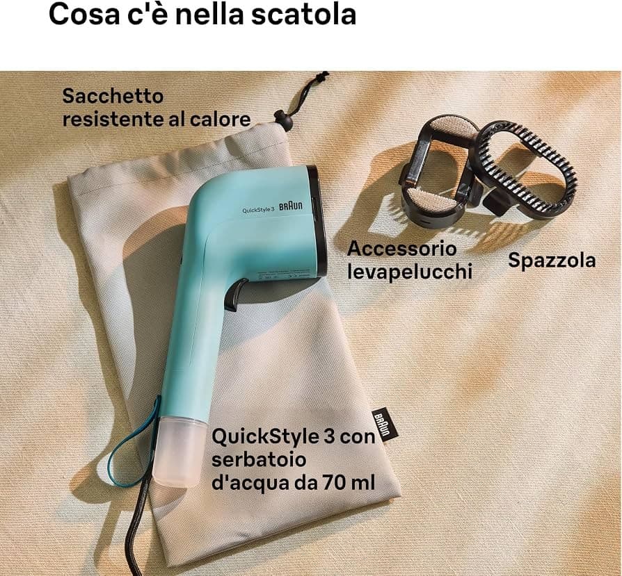 QuickStyle 3 stiratore verticale GS3013GR BRAUN – Euronics