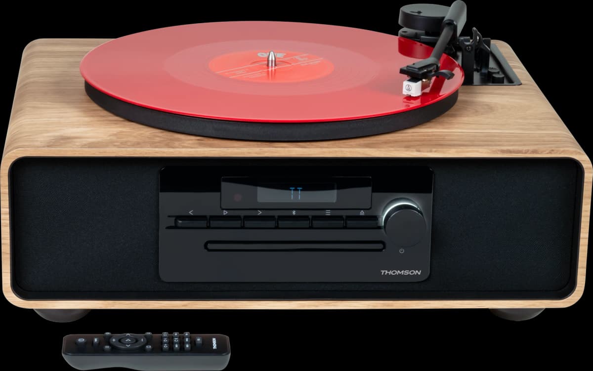 Thomson Sistema Micro Hi-Fi 50WBT con Giradischi/ MIC300TT – Trony