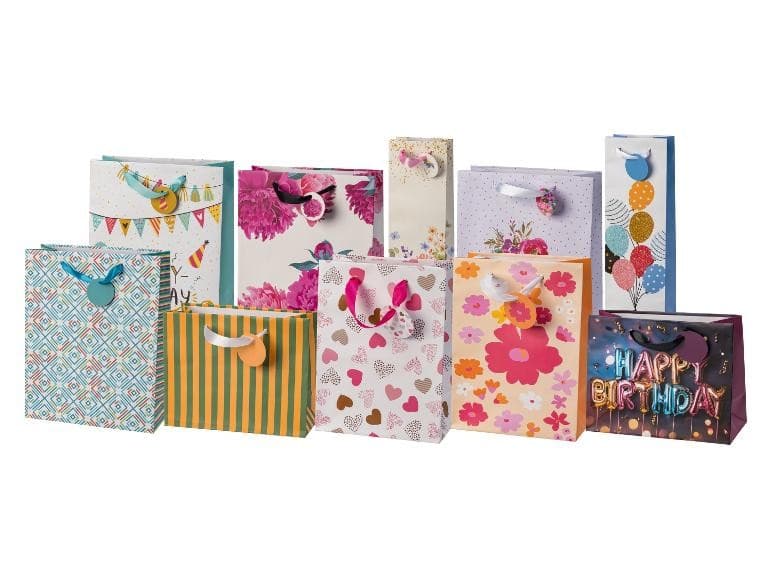 Crelàndo set sacchetti regalo, 2, 4 o 6 pezzi crelando – Lidl