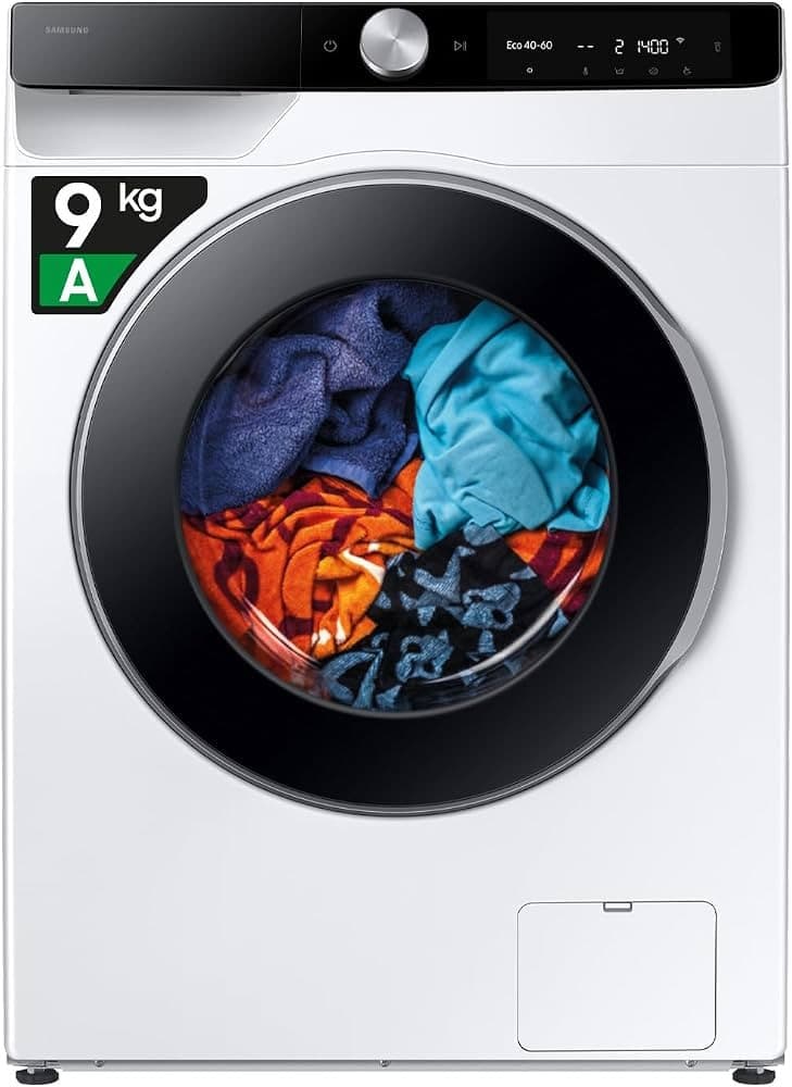 Lavatrice Slim Samsung Ai-Control WW90DG6G94LK, 9 kg – Expert