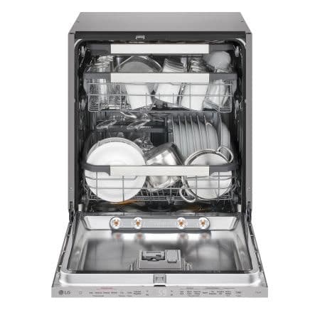 LG Lavastoviglie da incasso QuadWash DB476TXSW e friggitrice Higo – Comet