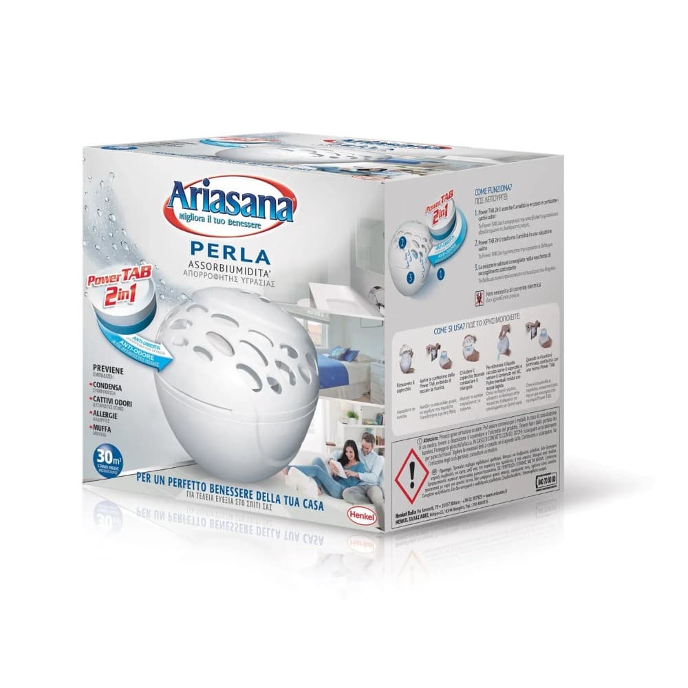 Ariasana Perla assorbiu midità base + ricarica, 300 g – Tigota