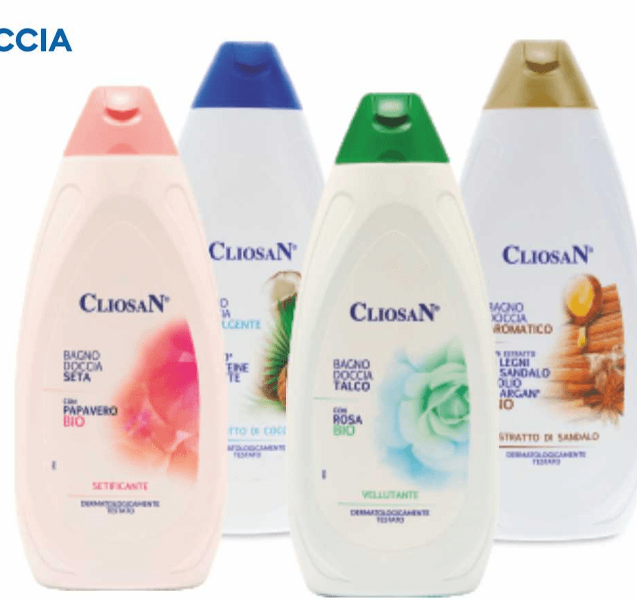 Bagno doccia Cliosan assortiti, 500 ml – MD